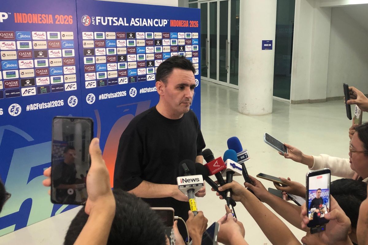 Pelatih Timnas Futsal Indonesia, Hector Souto, kecewa meski menang atas Vietnam. (Sumber: Antara News)