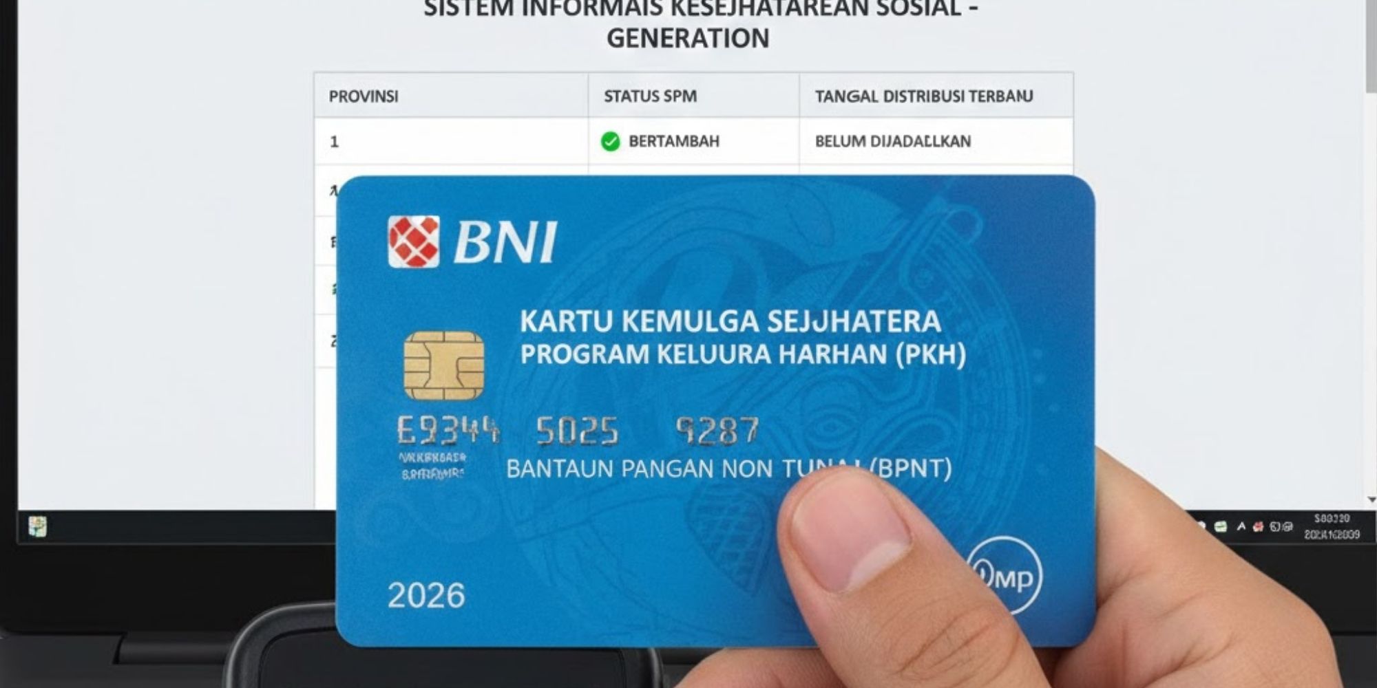 Pencairan BPNT tahap 1 2026 belum masuk hingga 3 Februari. Cek saldo KKS masih kosong, tapi status SPM di SIKS-NG bertambah.