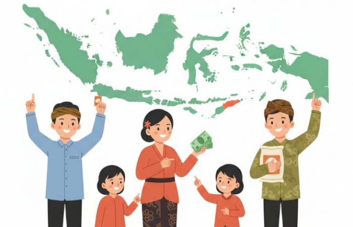 PKH dan BPNT tahap pertama 2026 cair resmi mulai 1 Februari. Ini rincian anggaran dan jumlah KPM di Aceh, Sumut, dan Sumbar.