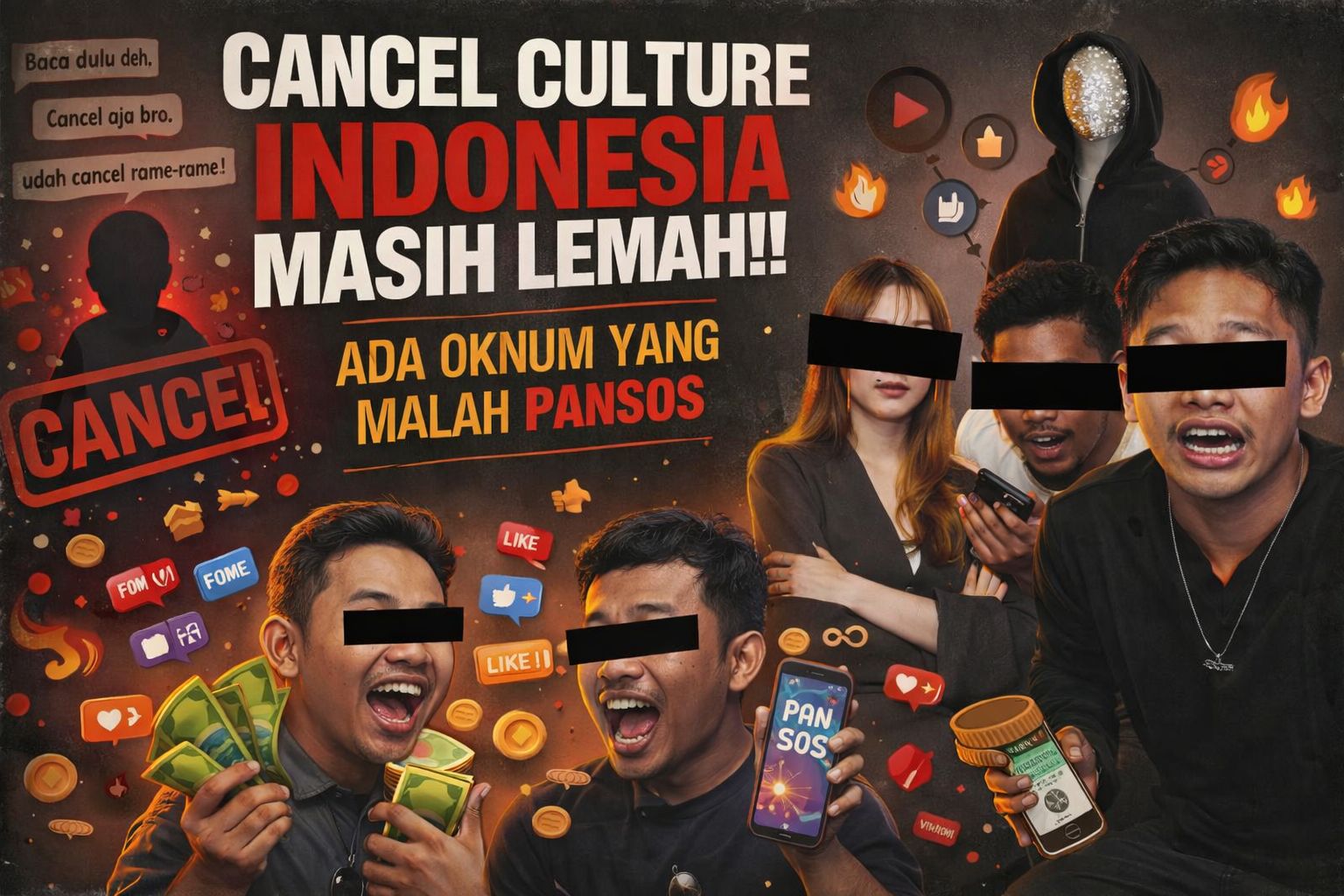 Cancel culture di Indonesia dinilai belum sekuat Korea. Artis penuh skandal tetap eksis, bahkan ada yang sengaja pansos dari kontroversi.