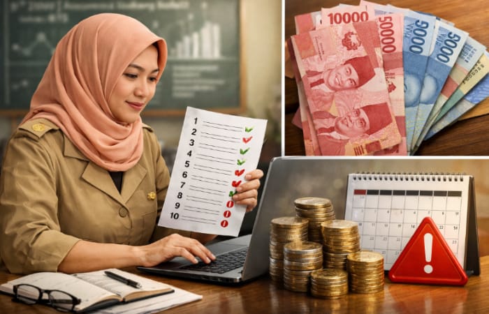 TPG 2026 cair setiap bulan. Guru wajib cek 11 poin penting di Info GTK agar tunjangan profesi tidak tertunda.