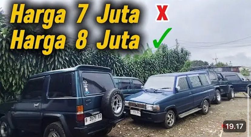 Mobil murah Bogor mulai Rp8 juta tersedia di Airport Mobilindo Cibinong. Ada pickup, SUV, MPV hingga sedan lawas siap pakai.