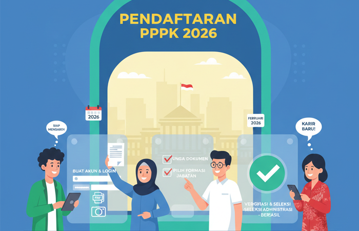 CPNS dan P3K 2026 mulai dibuka Januari. Kemenkeu buka peluang lulusan SMA, P3K Kementerian HAM sediakan 500 formasi.