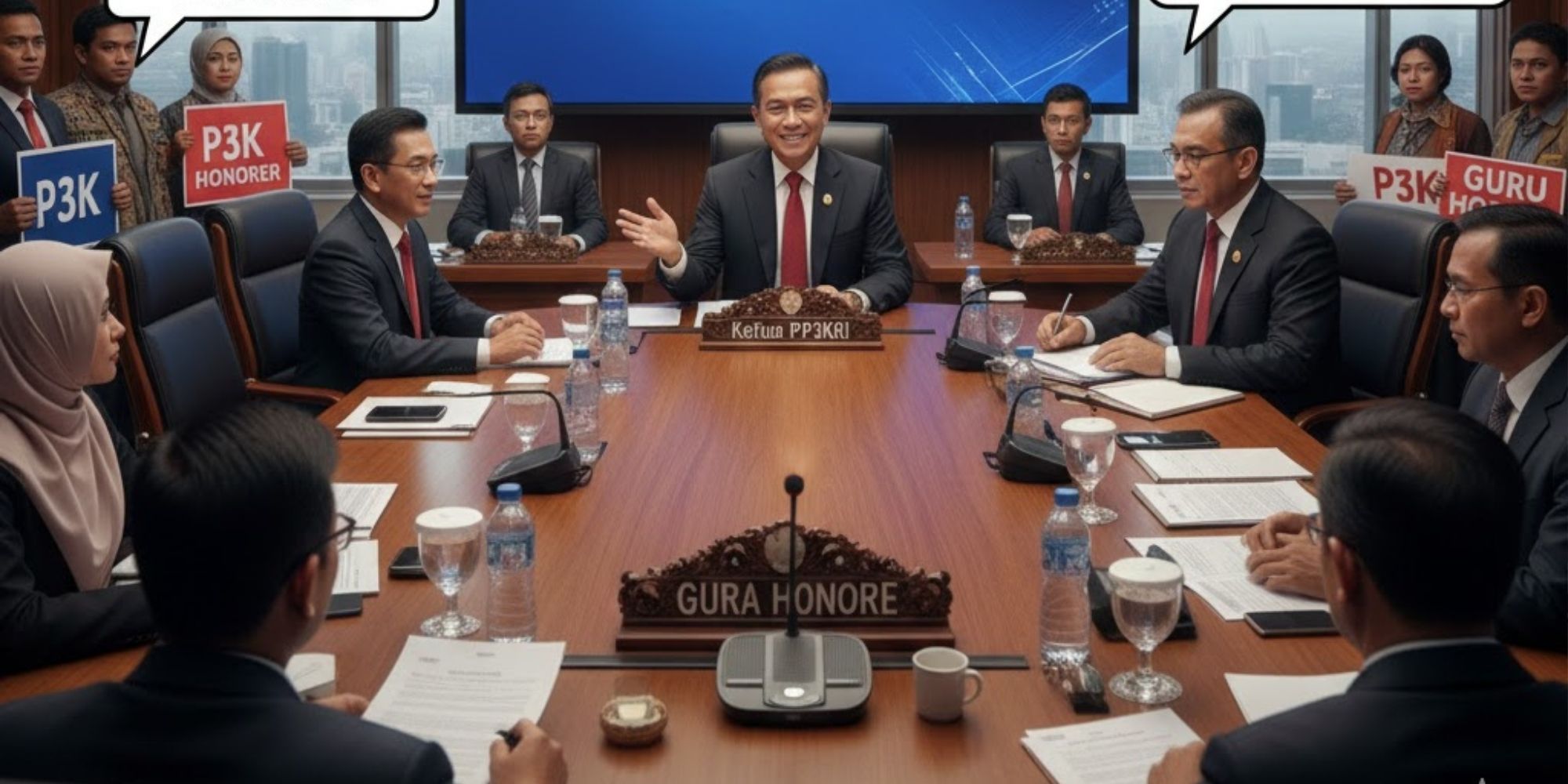 P3K jadi PNS belum bisa otomatis. Kepala BKN Zudan menegaskan harus lewat tes CPNS dan menunggu revisi UU ASN.