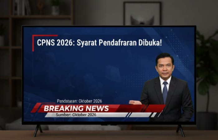 Syarat CPNS 2026 mulai terungkap. Simak daftar lengkap dan kesalahan fatal yang bikin pelamar gugur di tahap administrasi.
