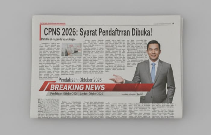 Pendaftaran CPNS 2026 belum diumumkan. Ini sinyal kuat pemerintah, prioritas fresh graduate, dan skema seleksi baru.