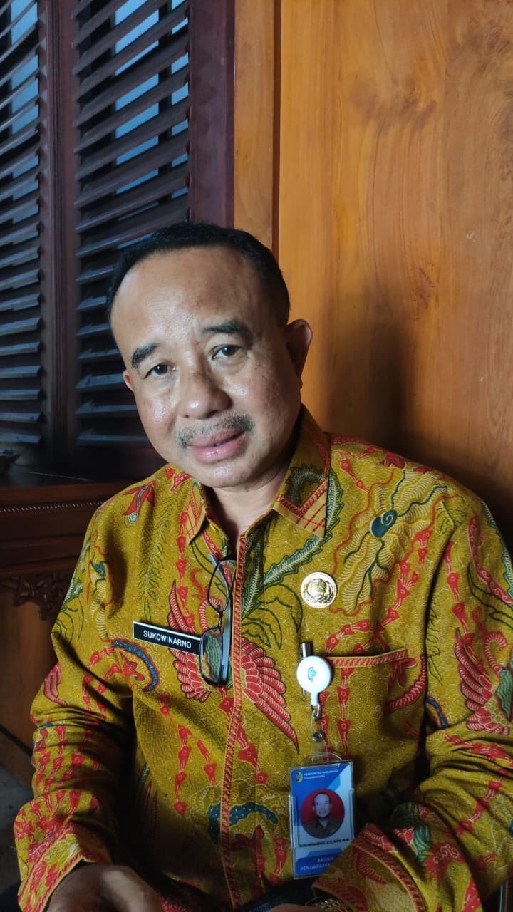 Plt Kepala Disdik Tulungagung, Sukowinarno.