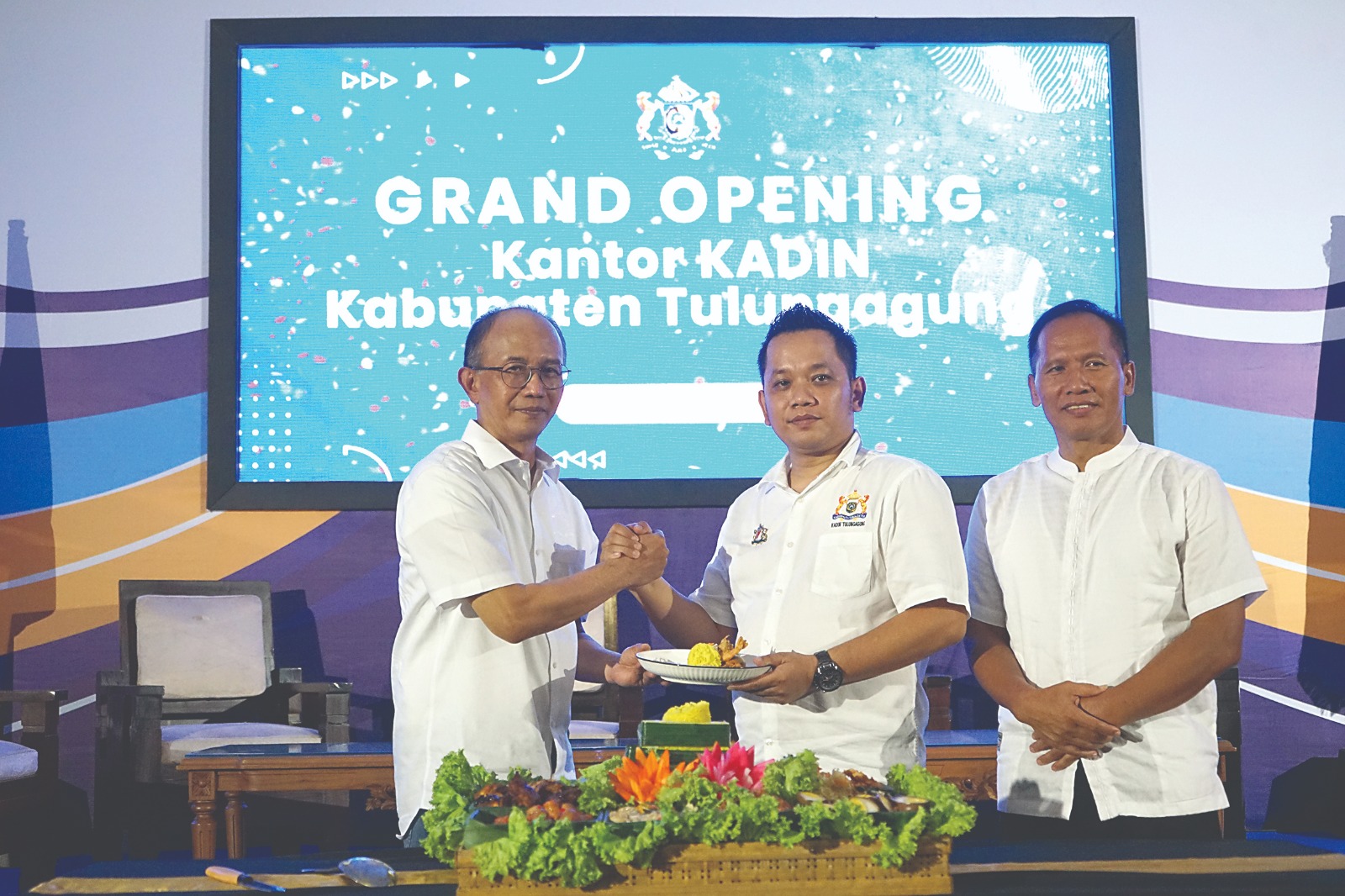 Peresmian kantor baru Kadin Tulungagung pada Jumat (13/2).