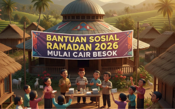 7 bantuan sosial Ramadan 2026 mulai cair besok. Dari beras, PKH, BPNT hingga diskon mudik, simak daftar lengkapnya di sini. 