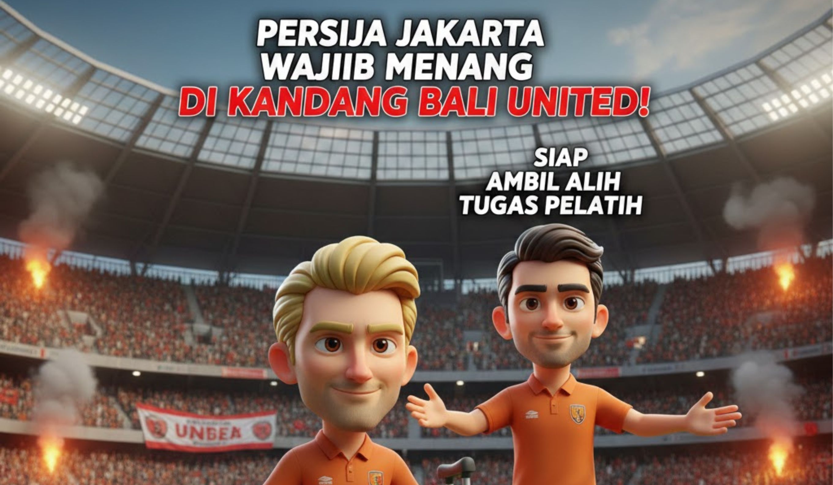 Persija Jakarta wajib menang lawan Bali United. Mauricio Souza absen, Ricky Nelson memimpin tim di laga penting Macan Kemayoran.