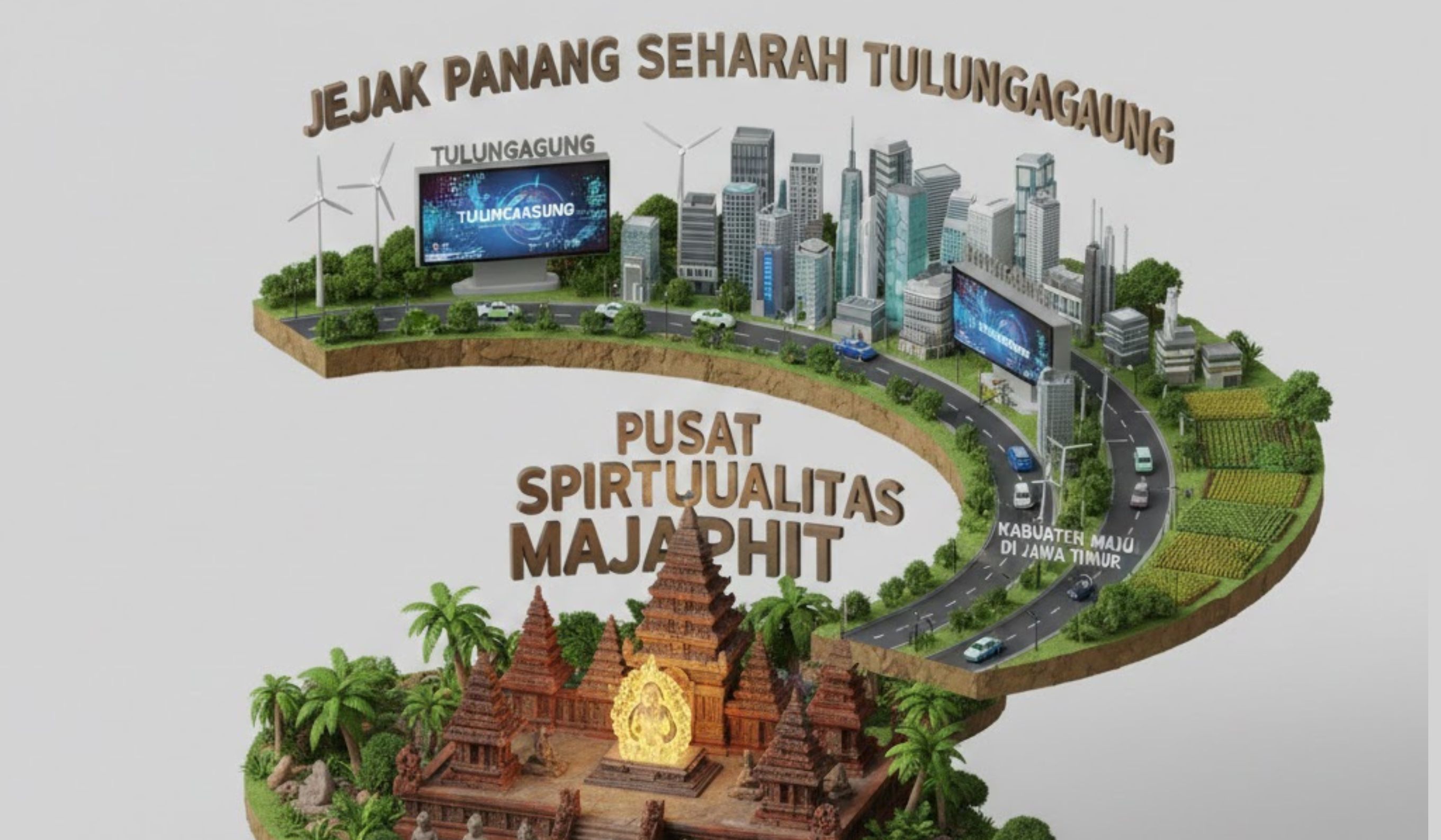 Sejarah Tulungagung dari masa prasejarah, kerajaan, kolonial, hingga modern. Kisah lengkap perjalanan daerah penting di Jawa Timur.