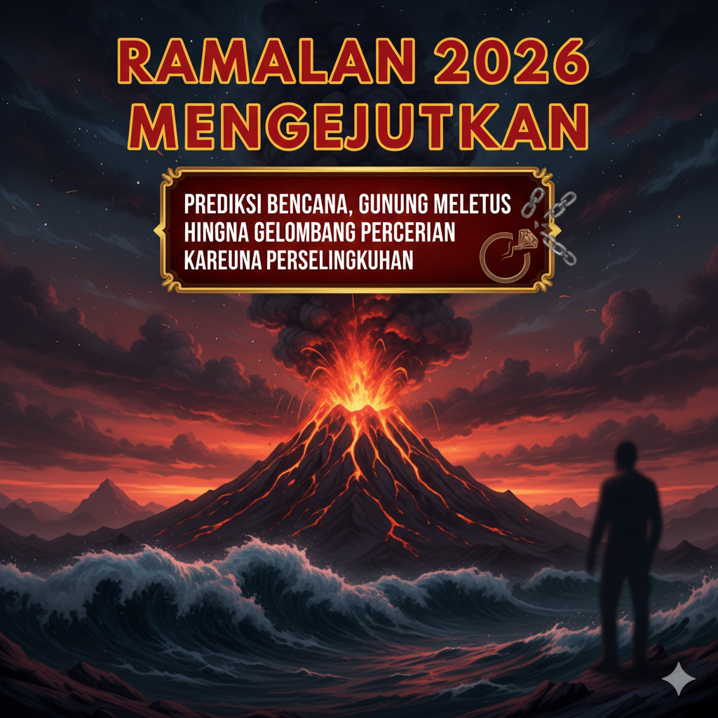 Ramalan 2026 sebut potensi bencana, selebritas dipenjara, hingga gelombang perceraian. Fakta atau spekulasi?