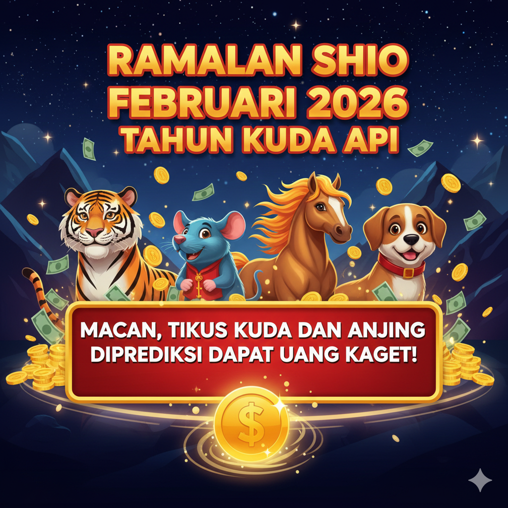 Ramalan Shio Februari 2026 Tahun Kuda Api: 4 shio diprediksi dapat uang kaget saat Valentine dan Imlek.