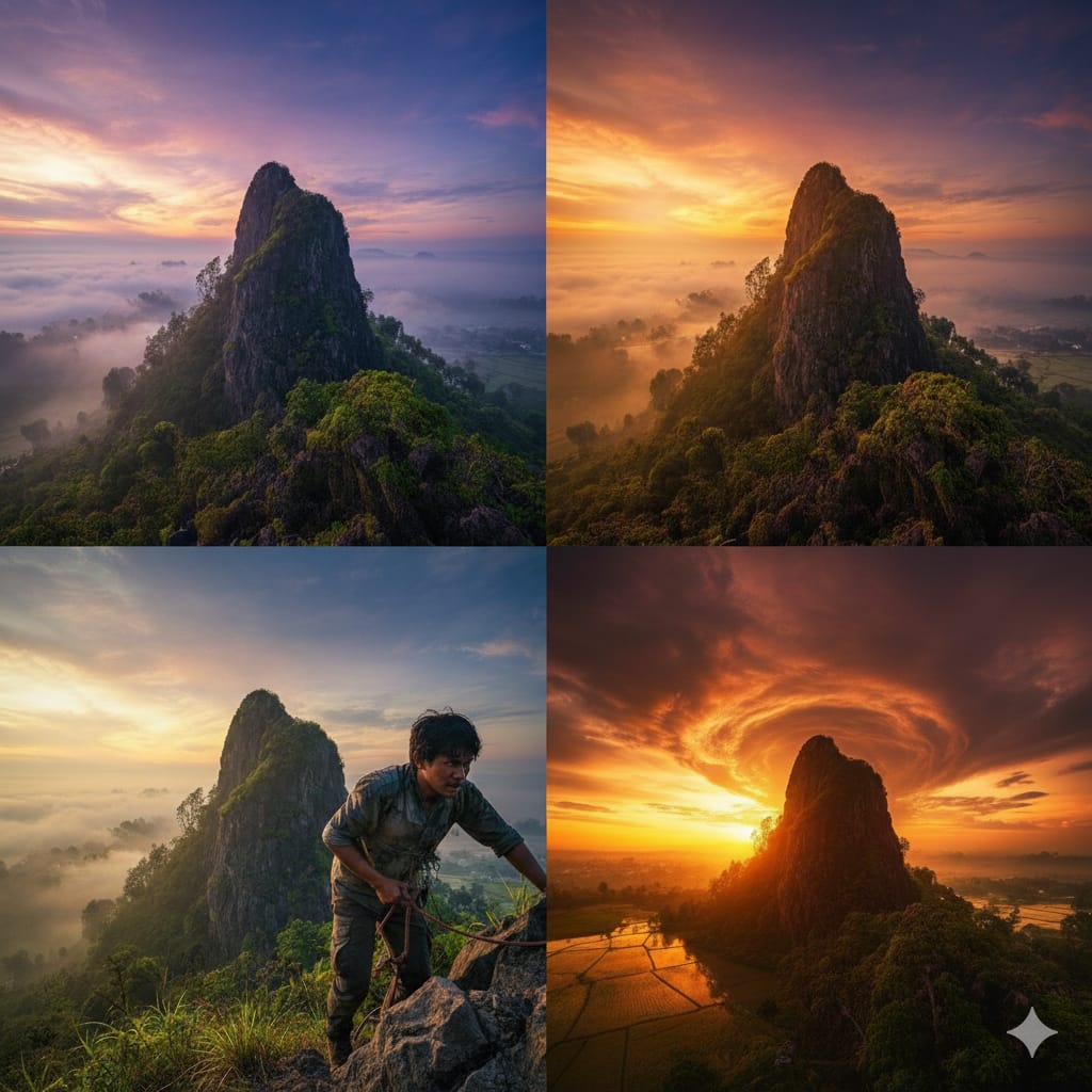 Gunung Budeg Tulungagung, gunung api purba penuh legenda Joko Budeg dan kisah relawan 20 tahun selamatkan hutan.