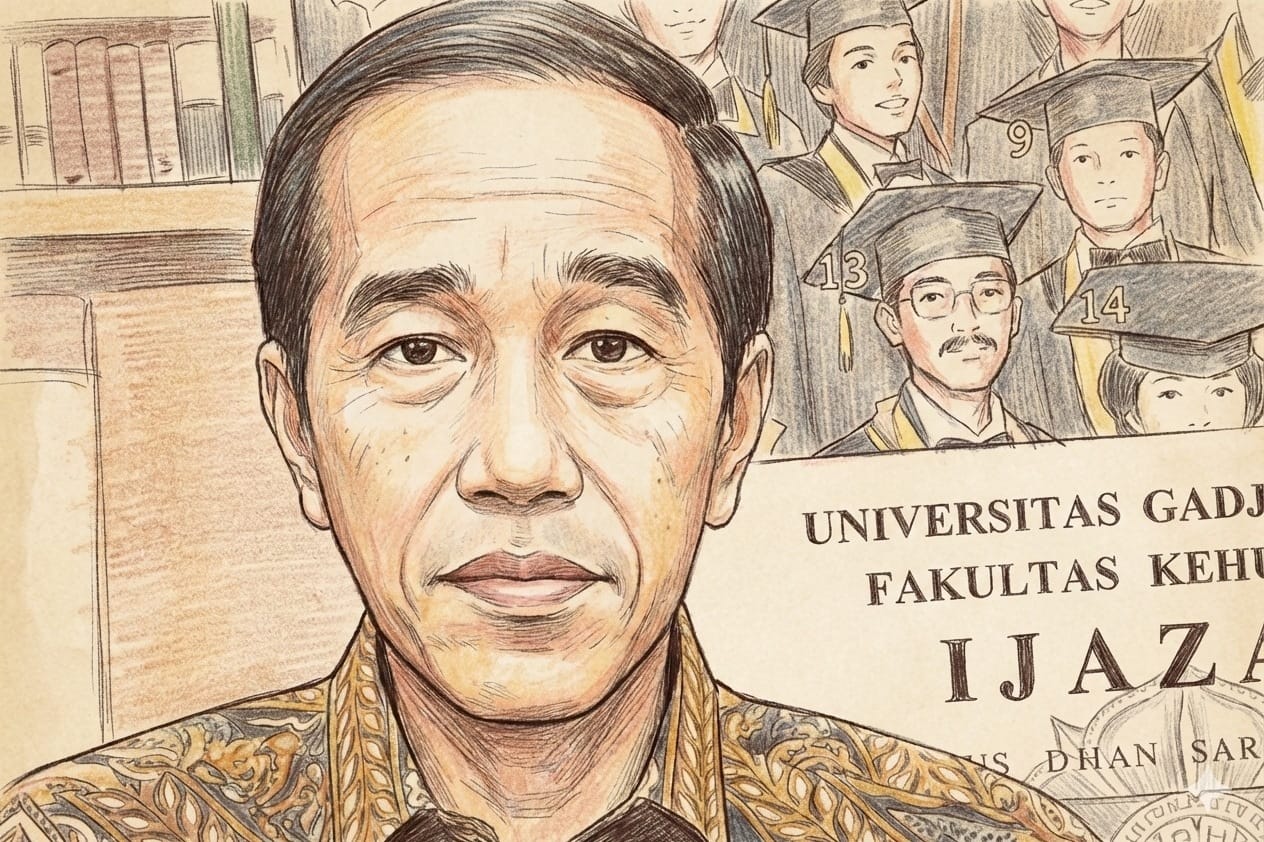 Kasus fitnah ijazah Jokowi memanas. Jokowi tegaskan proses hukum harus ke pengadilan meski pintu maaf terbuka.