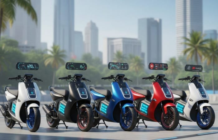 Motor listrik 2025 harga Rp15&ndash;25 jutaan makin diminati. Ini 5 rekomendasi jarak tempuh hingga 130 km dan fitur canggih.