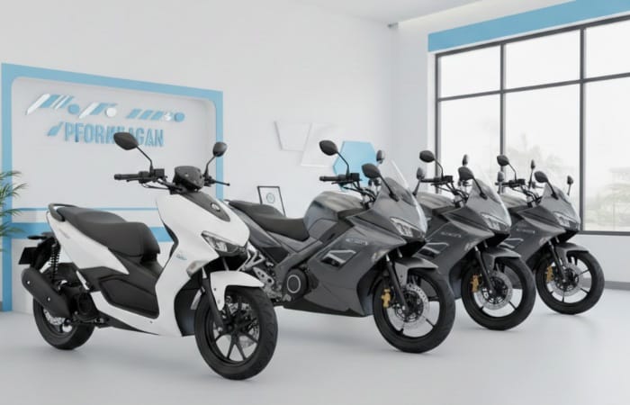 Update harga motor listrik di Transmart Cibubur, mulai Rp5,9 juta hingga Rp21 juta. Ada motor listrik subsidi pemerintah!