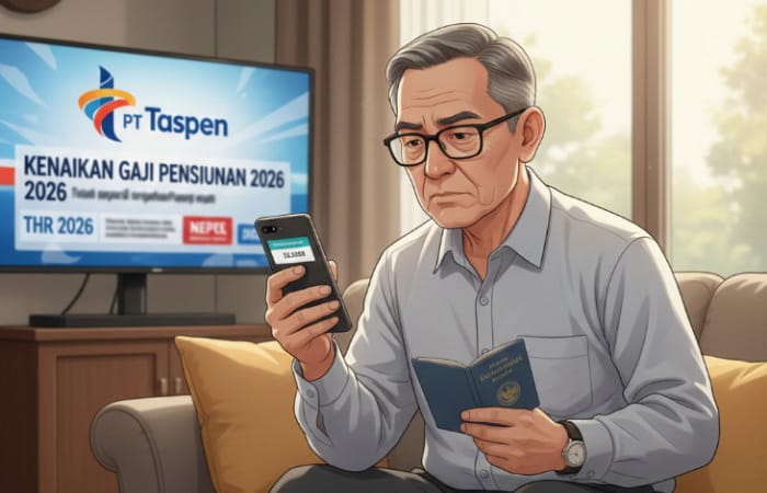 PT Taspen memastikan belum ada kenaikan gaji pensiunan PNS 2025 maupun program pesangon. Informasi resmi hanya melalui kanal pemerintah dan Taspen.