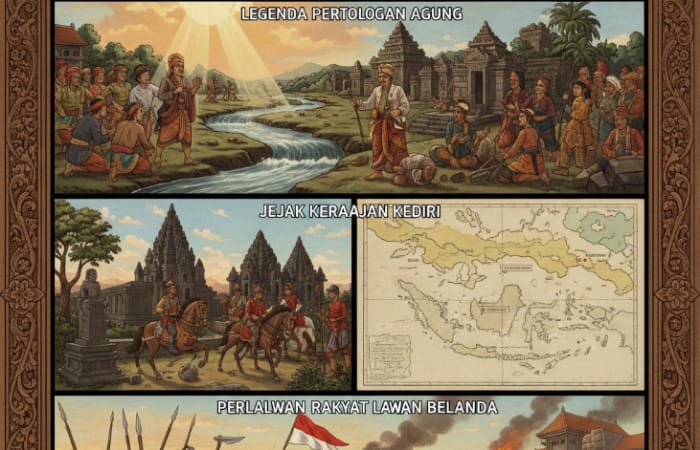 Sejarah Tulungagung dari legenda pertolongan agung, jejak Kediri hingga perlawanan rakyat lawan Belanda