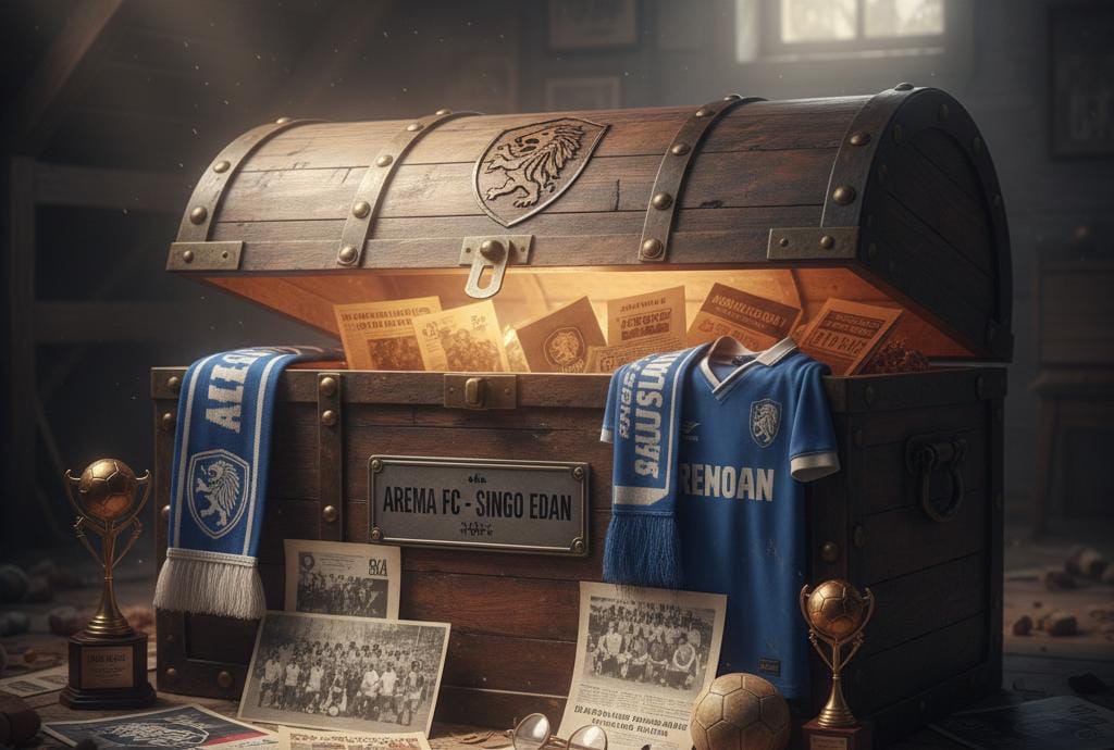 Sejarah Logo Arema Terungkap! Dari Lomba Desain hingga Biaya Ratusan Ribu, Ini Kisah Awal Lambang Singo Edan
