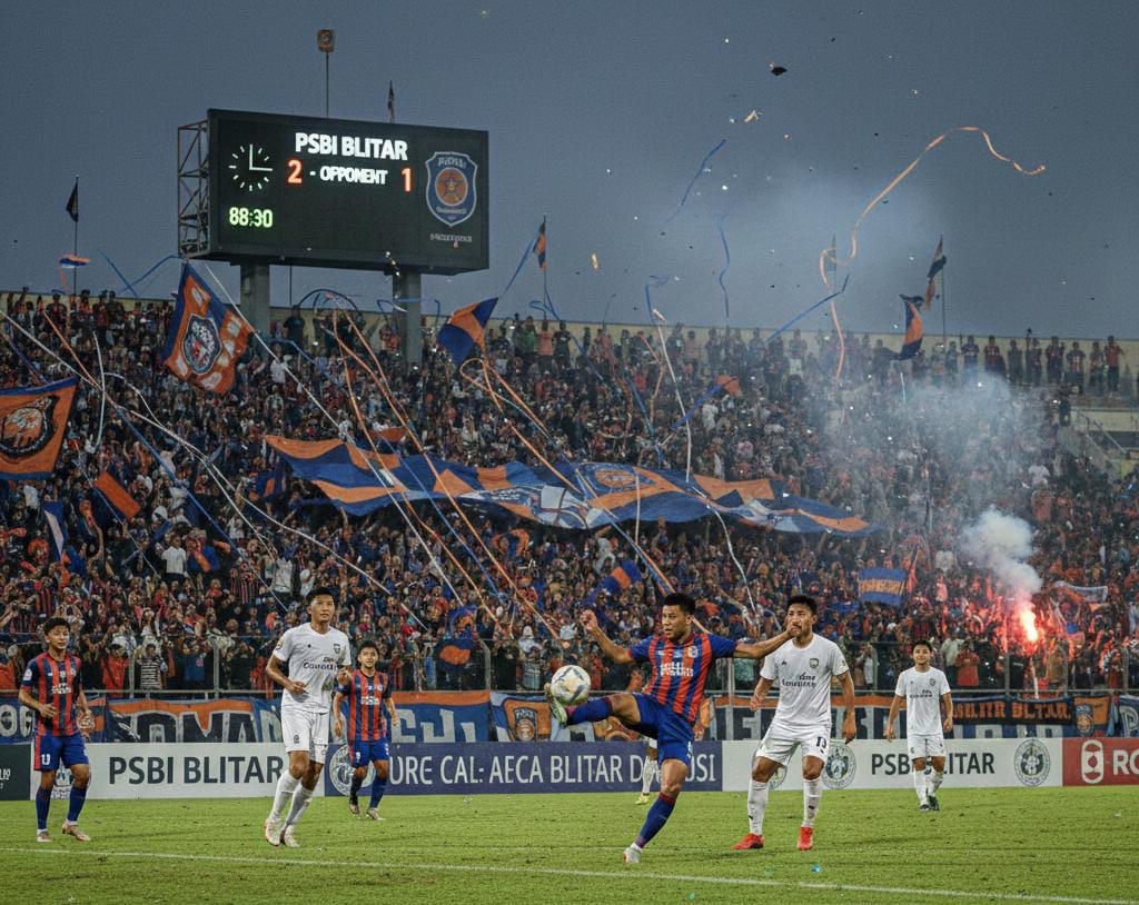 PSBI Blitar Target Lolos Liga 3 Nasional, Datangkan Pelatih Surabaya dan Siap Tempur di Stadion Gelora Penataran