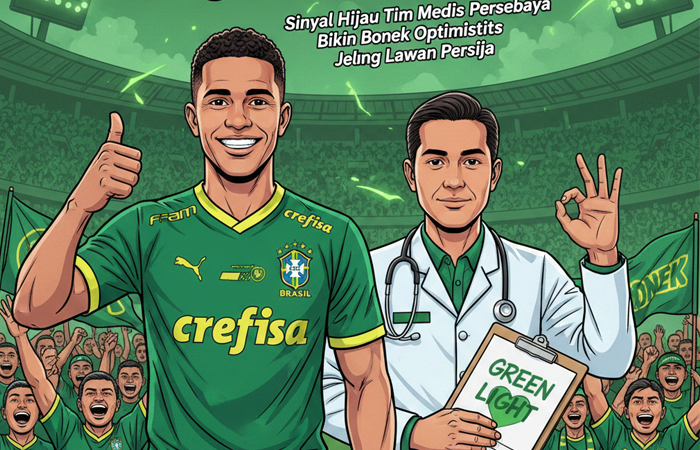 Bruno Paraiba segera comeback? Sinyal hijau tim medis Persebaya bikin Bonek optimistis jelang lawan Persija