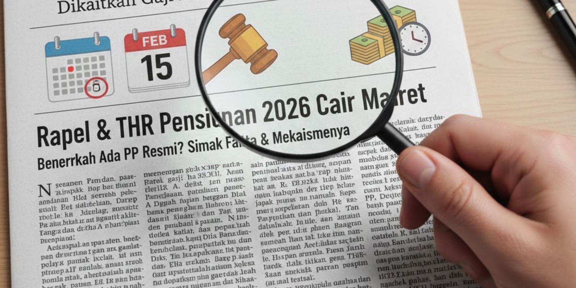 Rapel dan THR pensiunan 2026 disebut cair Maret. Benarkah sudah ada PP resmi? Simak fakta dan mekanismenya di sini.