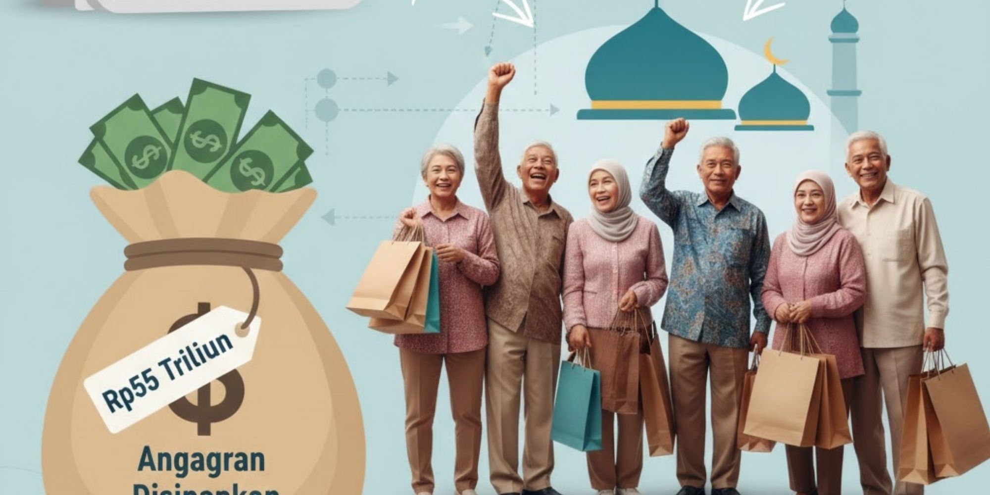 THR Pensiunan 2026 cair lebih awal? Anggaran Rp55 triliun disiapkan, ini strategi pemerintah jelang Lebaran.