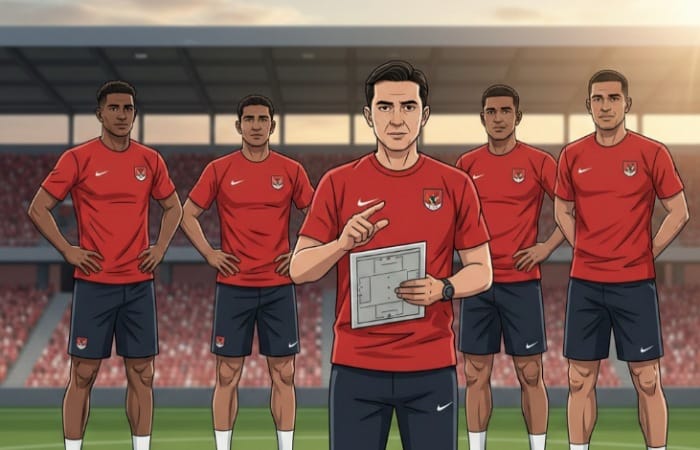 John Hartman bangun chemistry Timnas Indonesia, bocoran naturalisasi Grade A siap perkuat skuad Garuda di 2026.