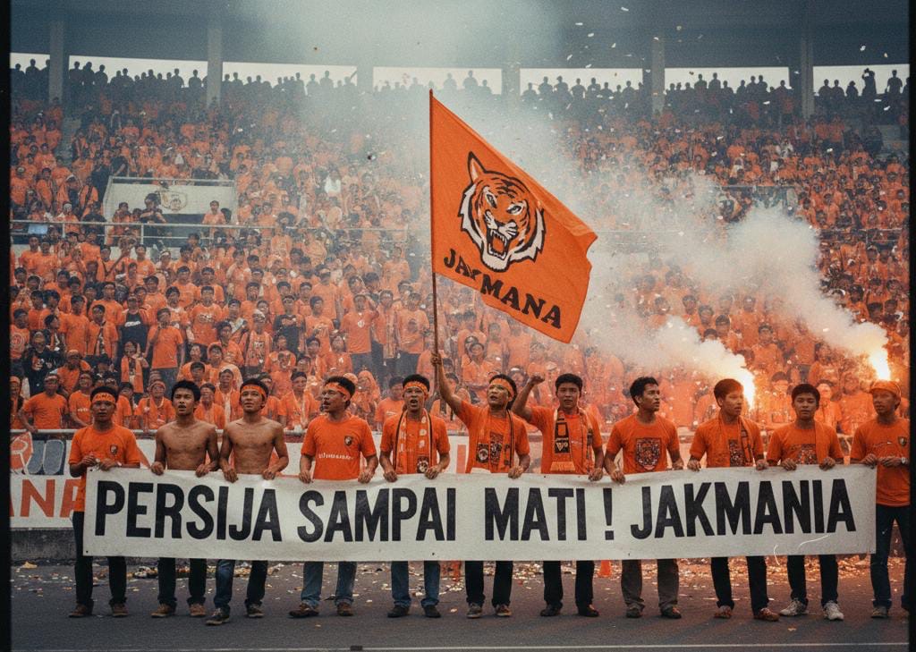 Sejarah The Jakmania: Lahir dari Deklarasi 1997, Kini Jadi Suporter Persija Jakarta Paling Solid dan Militan