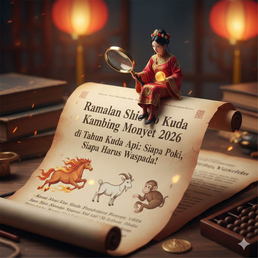 Ramalan Sio Kuda Kambing Monyet 2026 di Tahun Kuda Api: Siapa Paling Hoki, Siapa Harus Waspada?