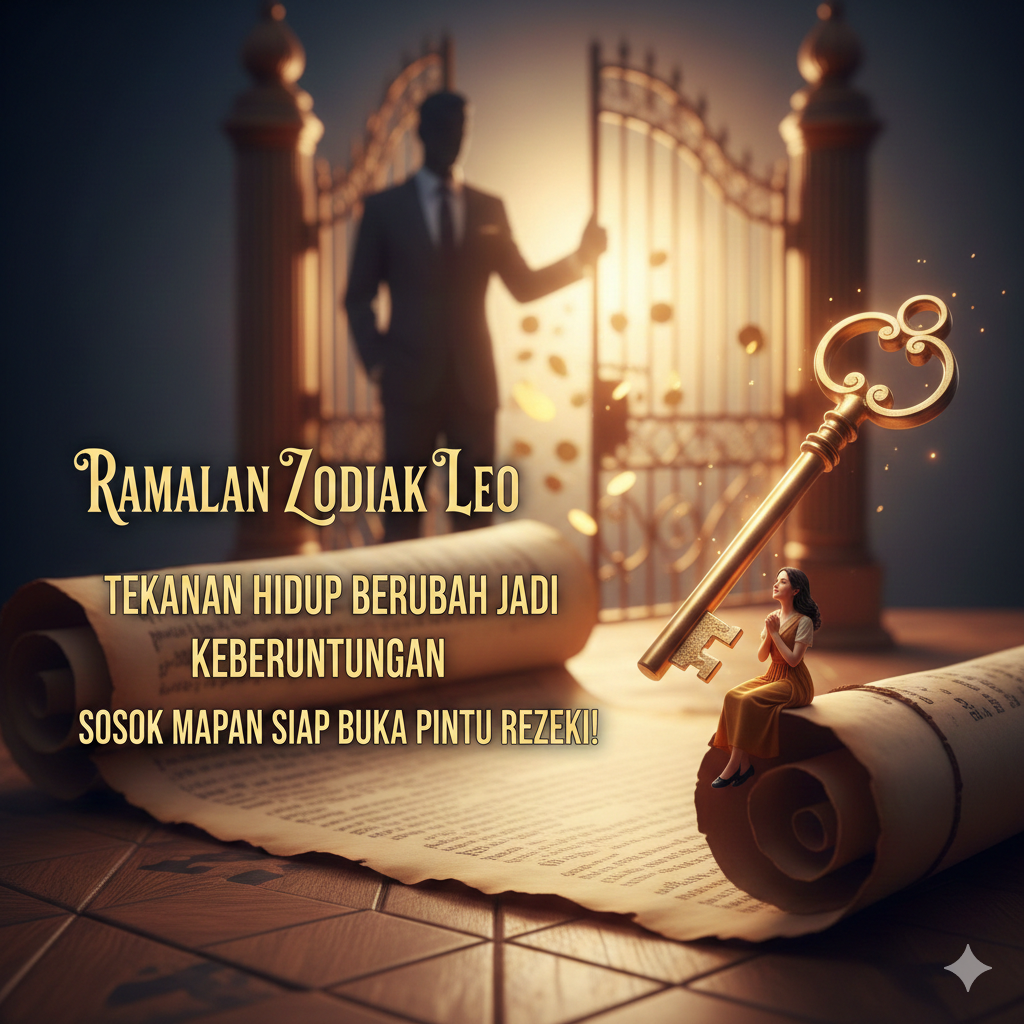 Ramalan Zodiak Leo: Tekanan Hidup Berubah Jadi Keberuntungan, Sosok Mapan Siap Buka Pintu Rezeki!