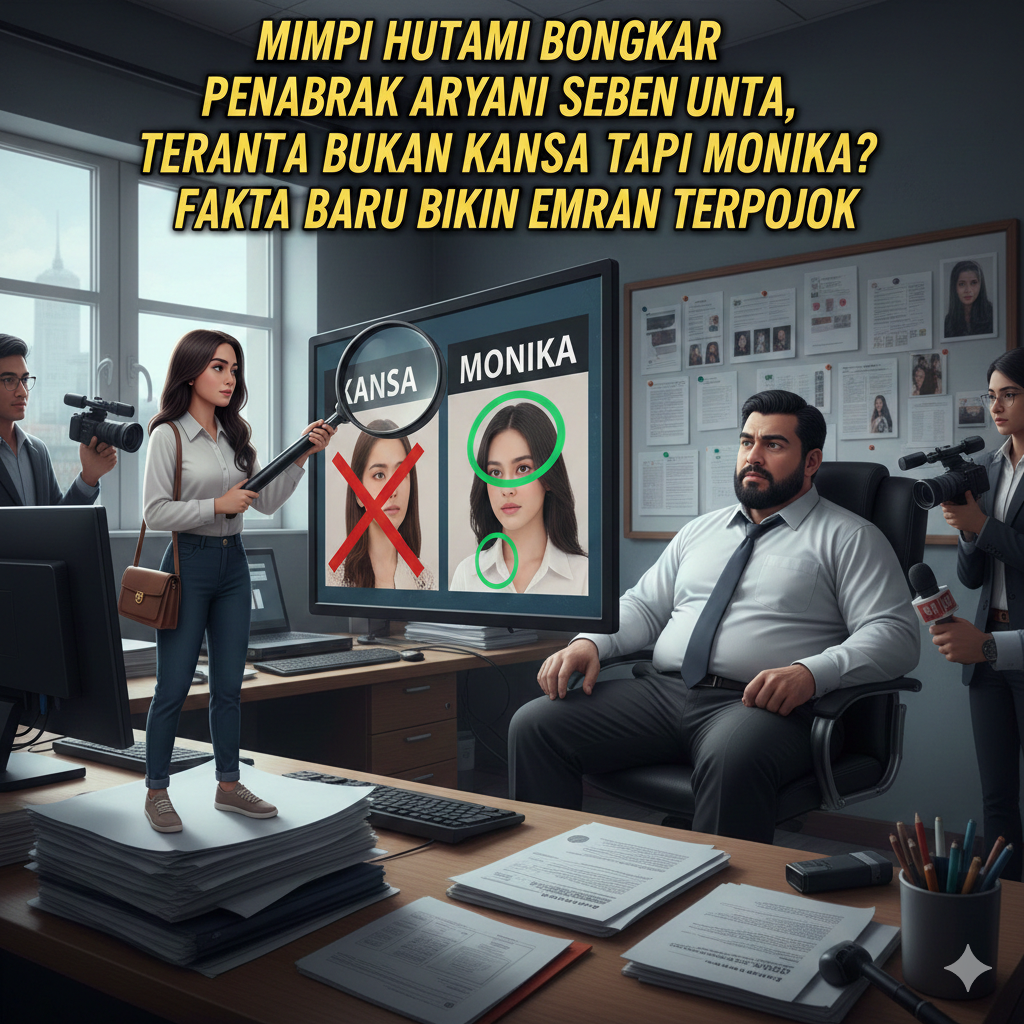 Mimpi Hutami Bongkar Penabrak Aryani Sebenarnya, Ternyata Bukan Kansa Tapi Monika? Fakta Baru Bikin Emran Terpojok
