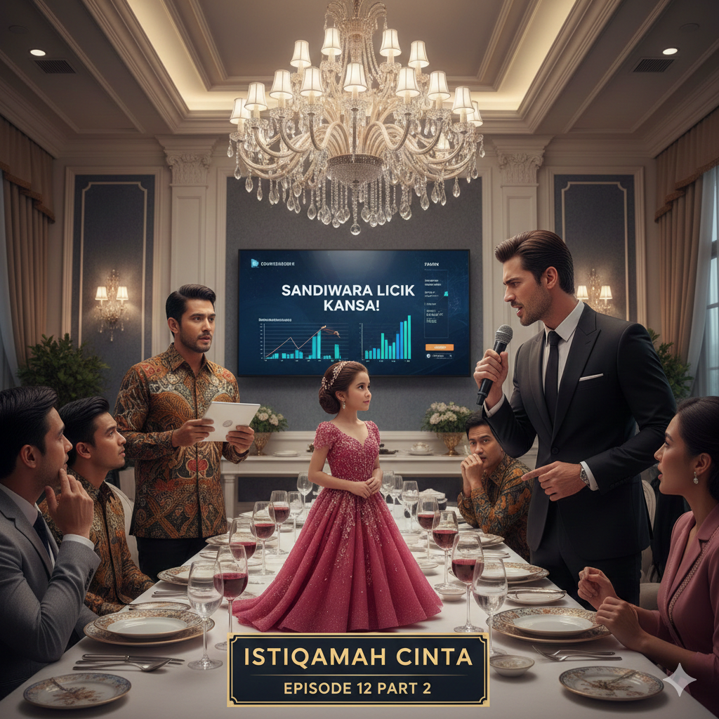 Rangkuman Istiqamah Cinta Episode 12 Part 2: Emran Permalukan Kansa di Restoran Mewah, Fatan Bongkar Sandiwara Licik!
