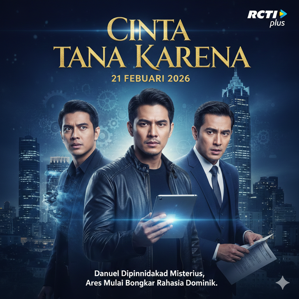 Sinopsis Sinetron Cinta Tanpa Karena 21 Februari 2026: Daniel Dipindahkan Misterius, Ares Mulai Bongkar Rahasia Dominik