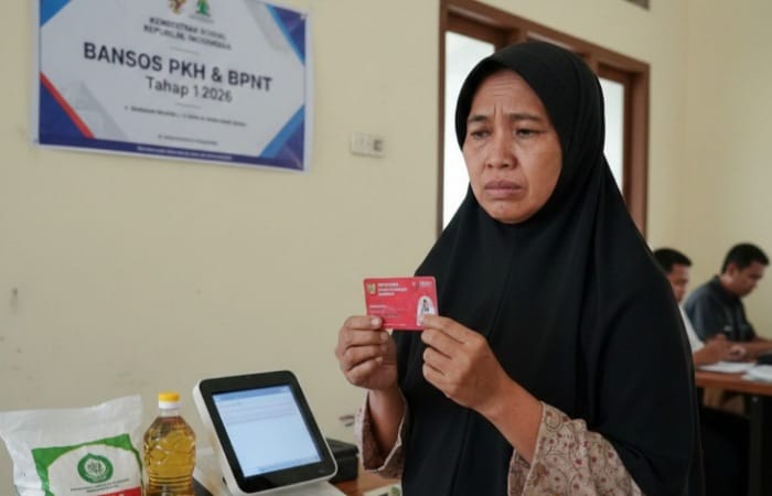 Bansos PKH dan BPNT tahap 1 2026 belum cair? Simak penyebab, cara usul ulang, dan jadwal bantuan beras Ramadan.