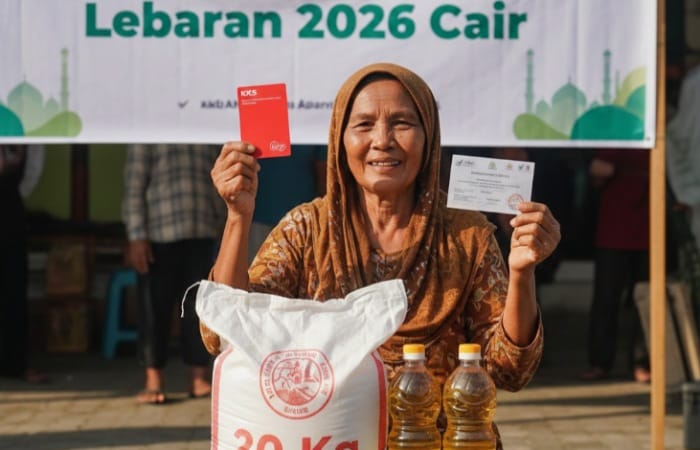 Bonus tambahan Lebaran 2026 cair! KPM PKH dan BPNT dapat beras 20 kg &amp; minyak 4 liter, cek syarat dan jadwalnya.
