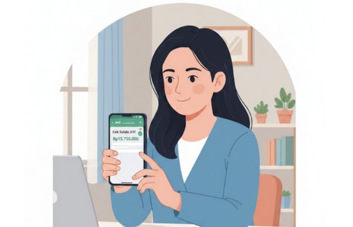 Cara cek saldo BPJS Ketenagakerjaan lewat aplikasi JMO terbaru. Simak tutorial lengkap cek saldo JHT dengan mudah di HP.