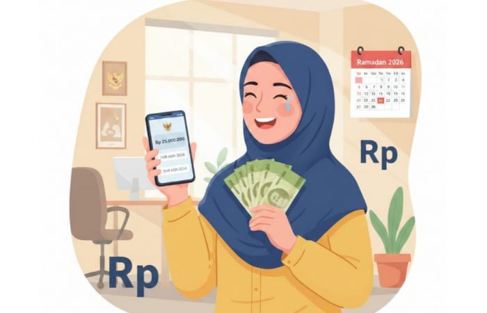 THR ASN 2026 cair awal Ramadan, besaran signifikan dorong daya beli masyarakat jelang Idul Fitri.