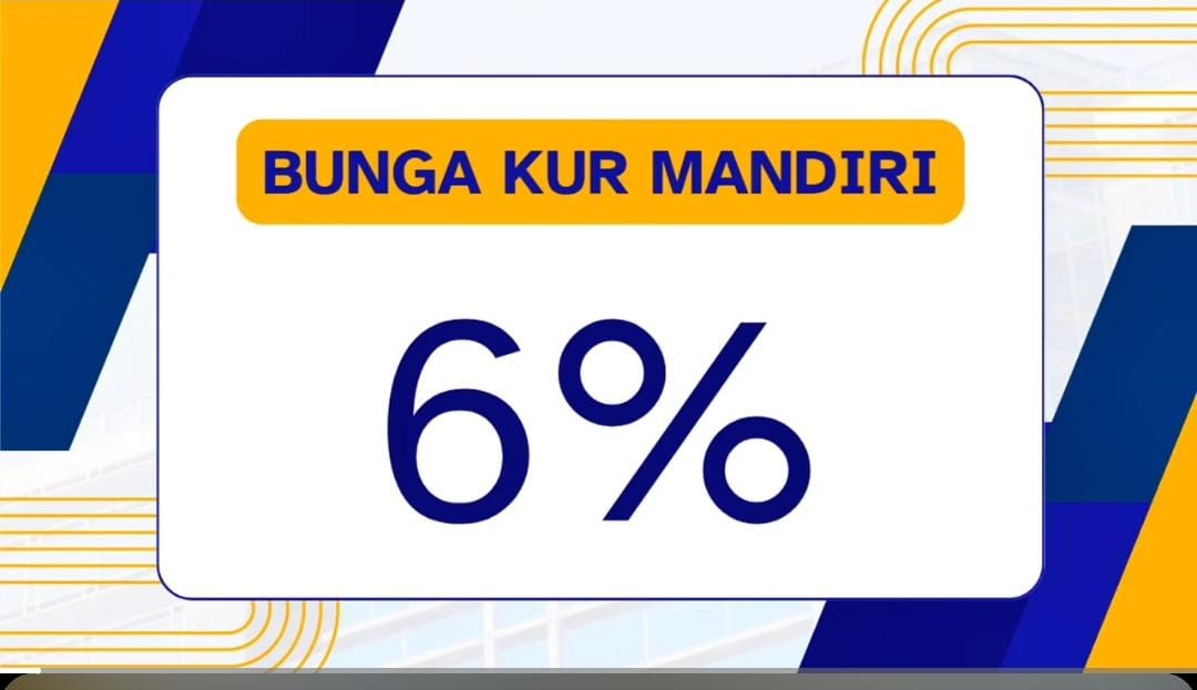 KUR Bank Mandiri bunga 6% per tahun, cek jenis pinjaman, syarat lengkap, simulasi cicilan dan tips lolos pengajuan.
