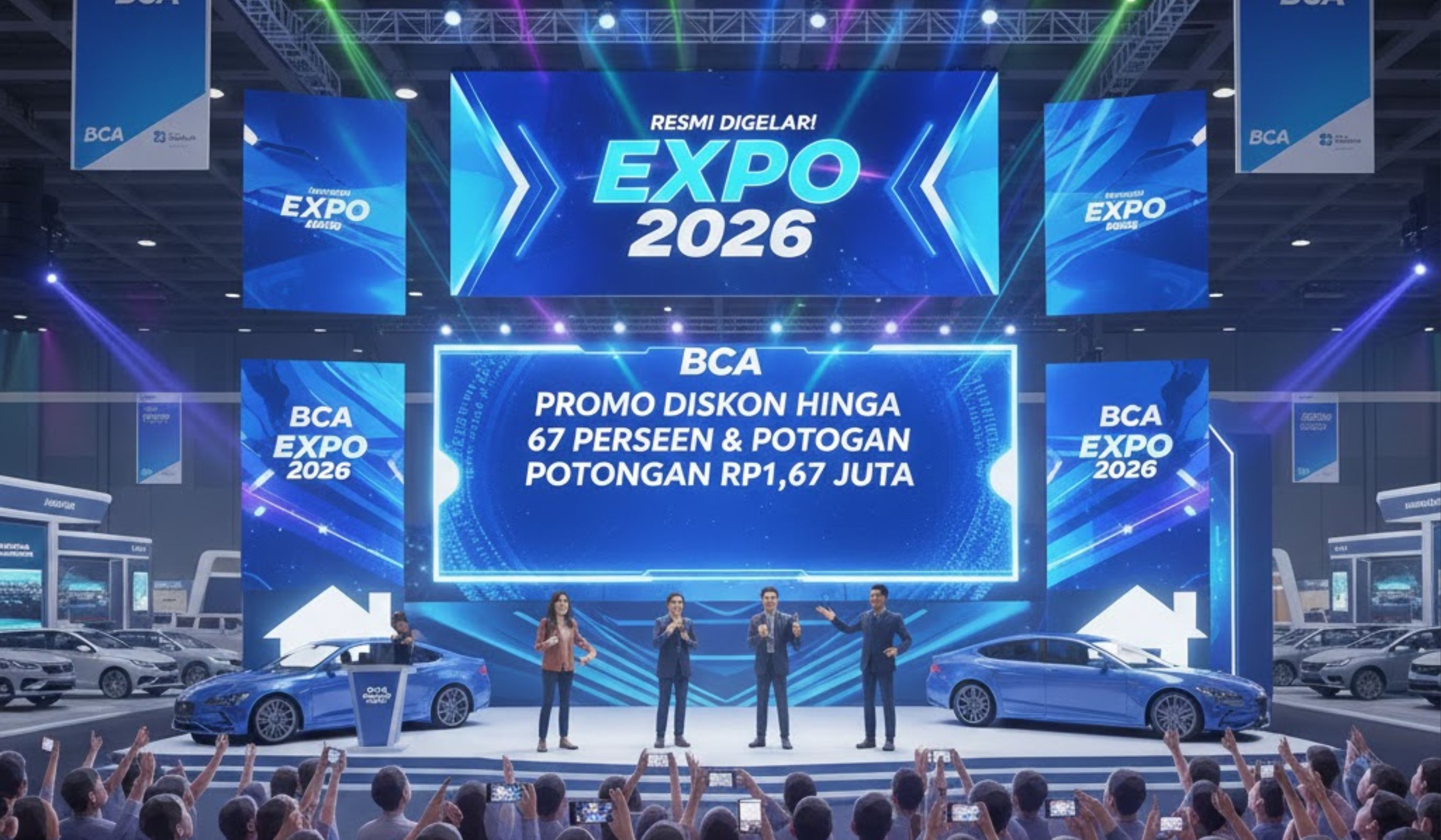 Promo BCA diskon hingga 67% dan potongan Rp1,67 juta. Rayakan momen makan, nonton, dan belanja lebih hemat sekarang!