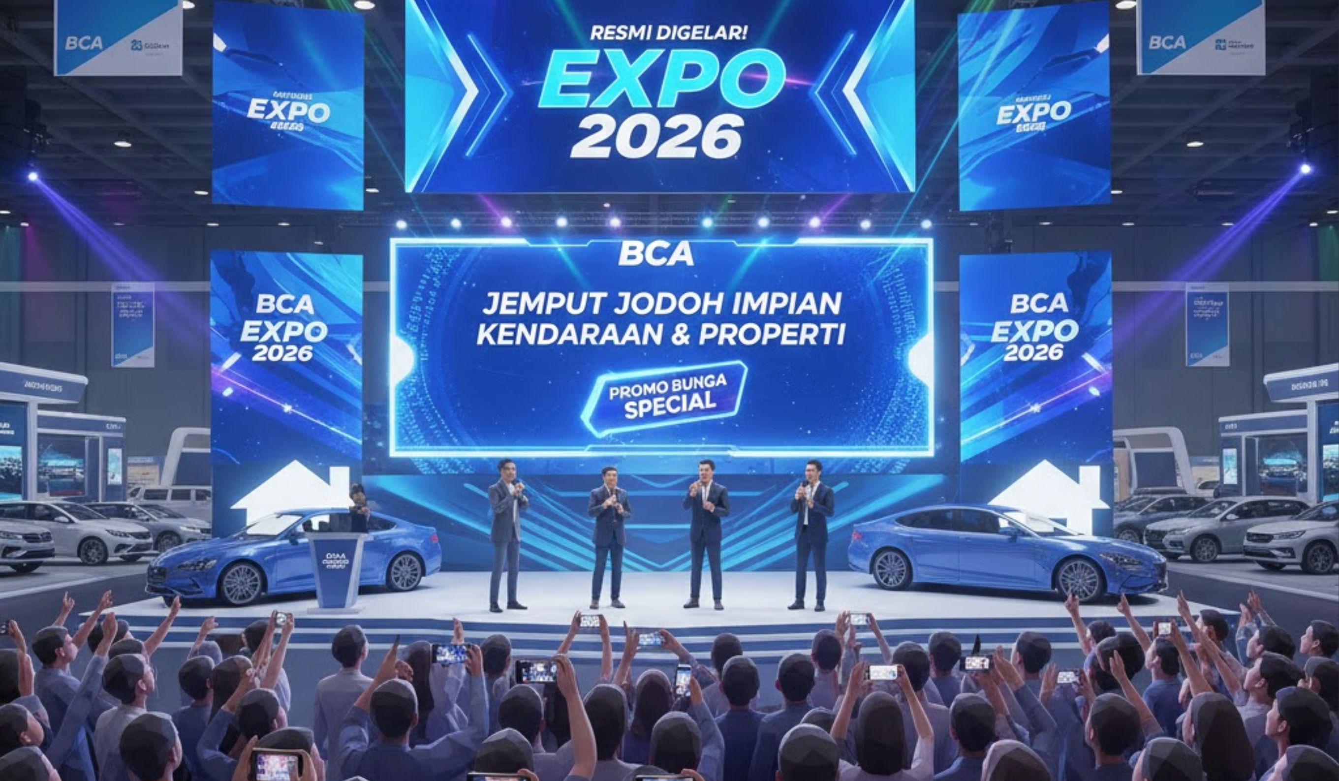 Promo BCA 2026 hadirkan diskon 69%, makan Rp6.900, cashback Rp1,5 juta hingga bunga KPR 1,69% di BCA Expoversary.