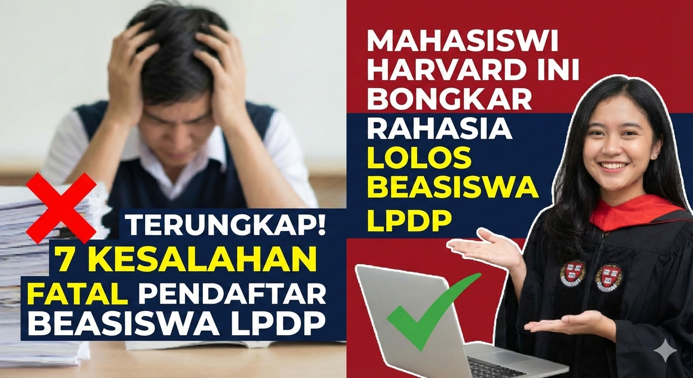 Terungkap! 7 Kesalahan Fatal Pendaftar Beasiswa LPDP, Mahasiswi Harvard Ini Bongkar Rahasia Lolos Beasiswa LPDP