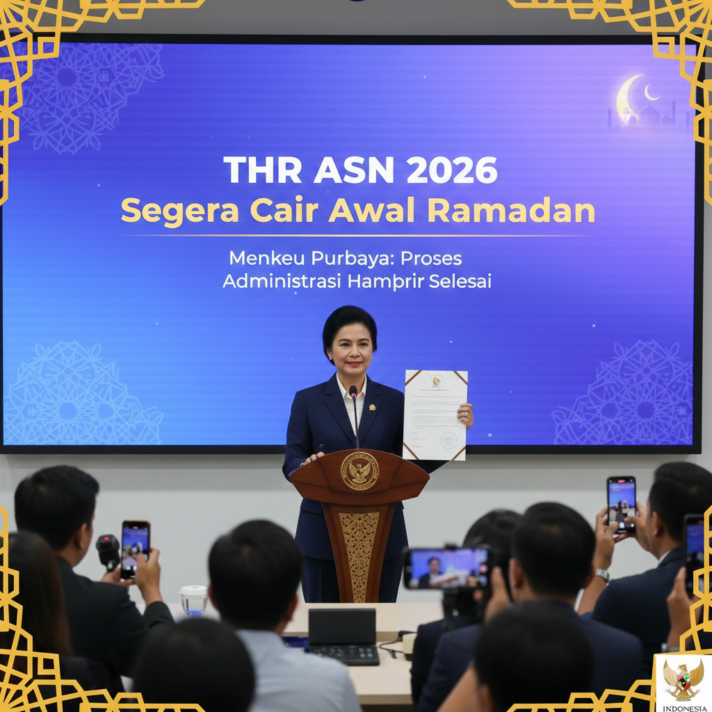 THR ASN 2026 Segera Cair Awal Ramadan, Menkeu Purbaya: Proses Administrasi Hampir Selesai