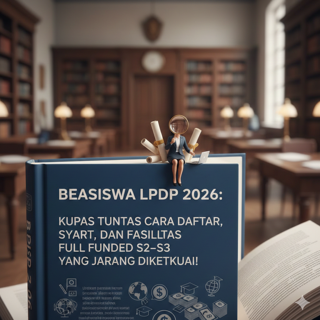 Beasiswa LPDP 2026: Kupas Tuntas Cara Daftar, Syarat, dan Fasilitas Full Funded S2-S3 yang Jarang Diketahui!