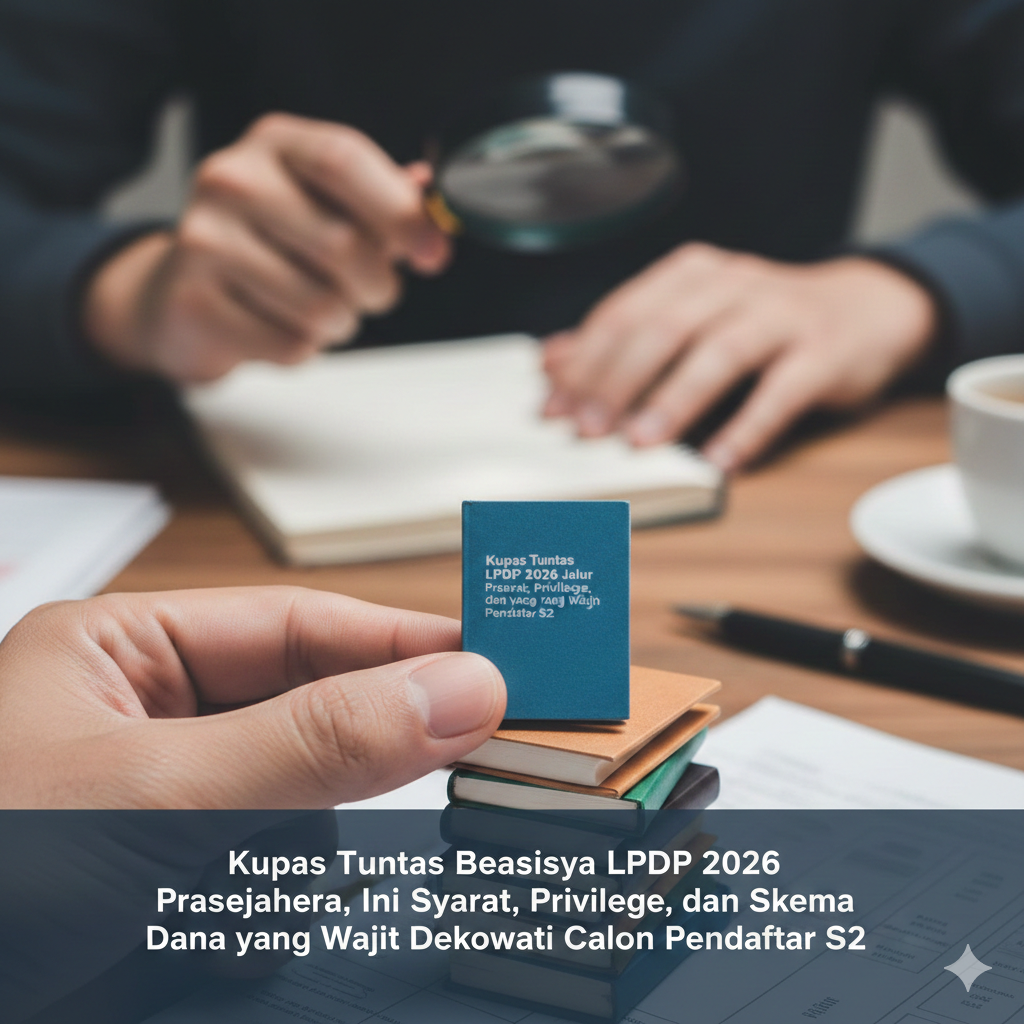 Kupas Tuntas Beasiswa LPDP 2026 Jalur Prasejahtera, Ini Syarat, Privilege, dan Skema Dana yang Wajib Diketahui Calon Pendaftar S2