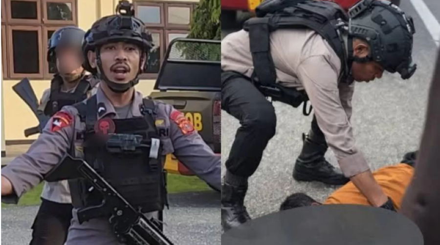 Pelajar tewas diduga dianiaya oknum Brimob Polda Maluku di Tual usai dituduh balap liar. 