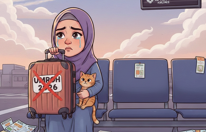 Ria Ricis ditipu travel umrah jelang Ramadan 2026. Ngaku trauma dan kini perketat tim legal agar tak terulang.