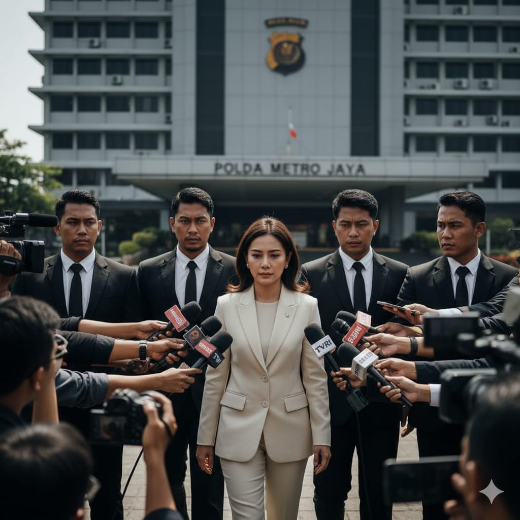 Inara Rusli laporkan Insanul Fahmi atas dugaan penipuan. Pernikahan siri berujung kasus hukum dan sindiran Virgon.
