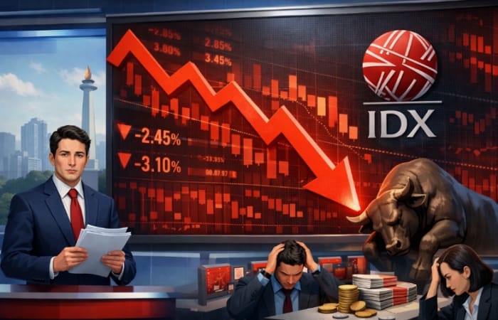 IHSG turun 1,37%, saham konglomerat ambruk. Simak penyebab dan peluang cuan sektor energi akibat sentimen global.